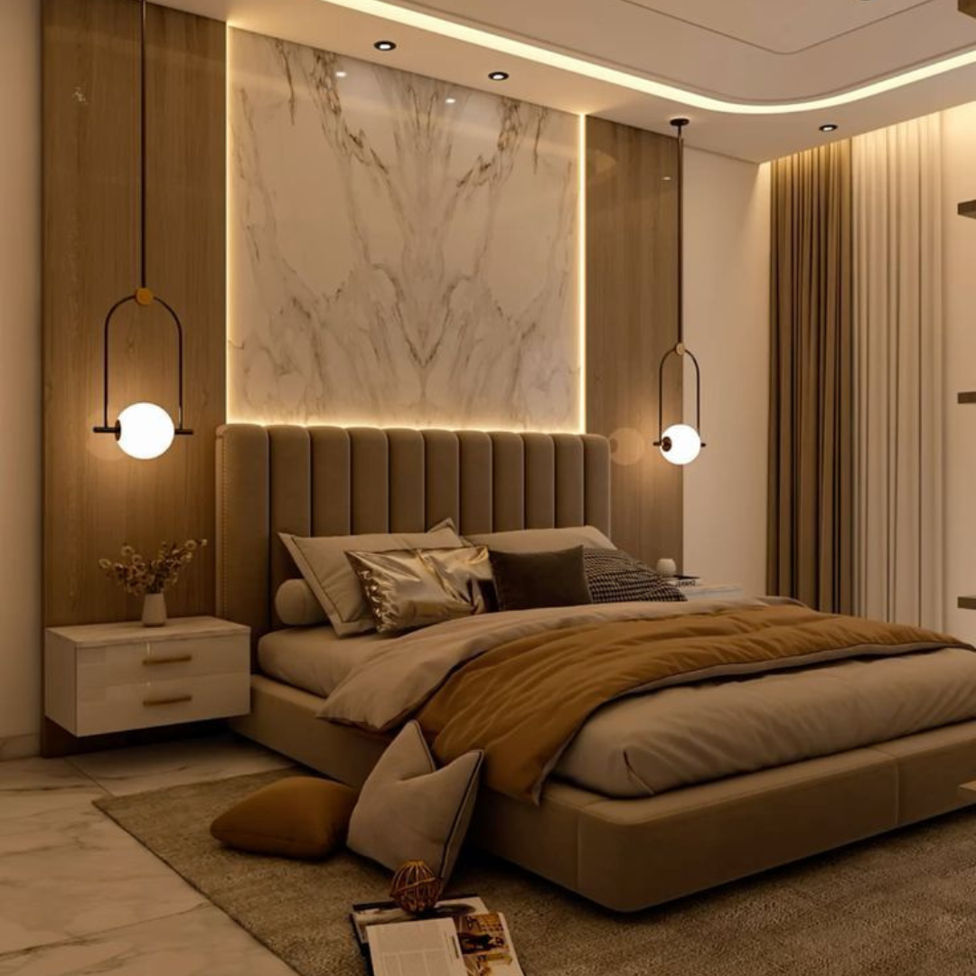 Blue color and modern smart wacth instagram post (54) Nepal – Framed Slat Bed - Image 1